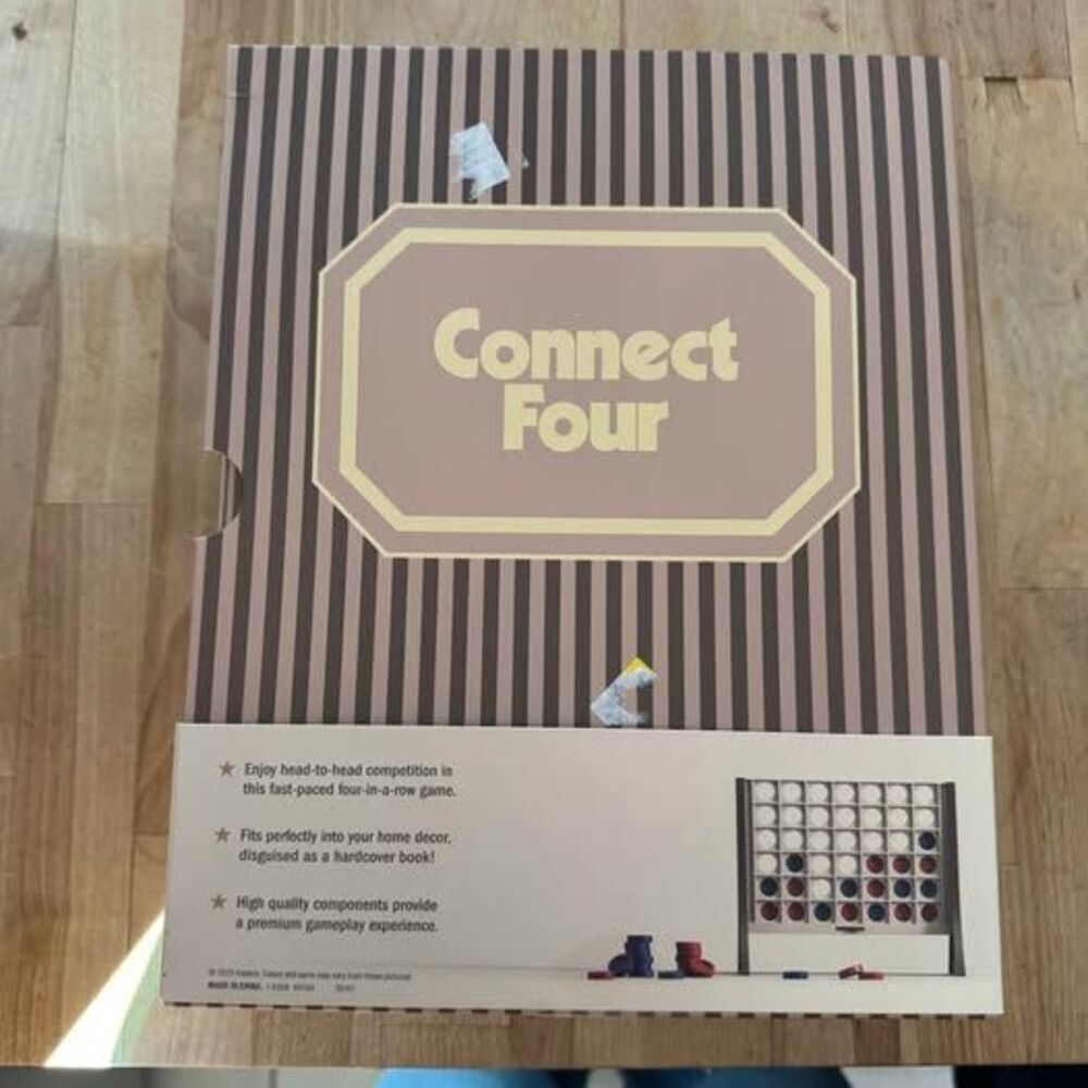 Hearth & Hand Magnolia Connect 4 Board Game Book Style NEW - Picture 4 of 6